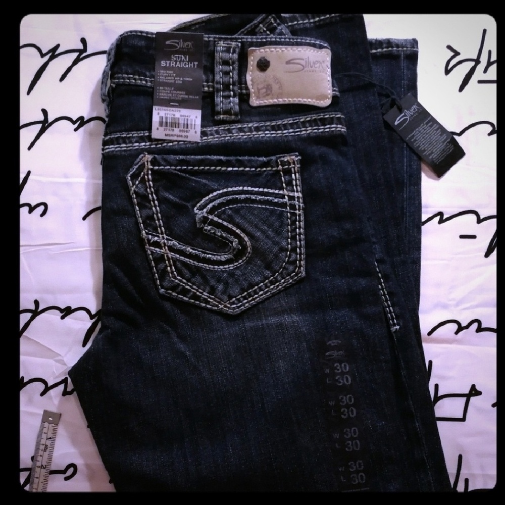 Silver Suki jeans